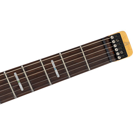 X6 Headless 6 cordes Metallic Green + housse Larry Carlton