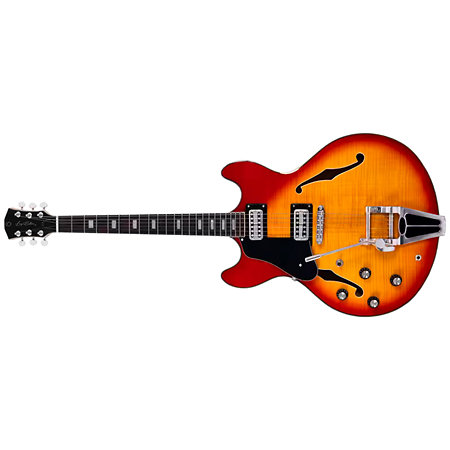 Larry Carlton H7T LH Cherry Sunburst