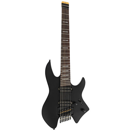 X6 Headless 7 cordes Black Satin + housse Larry Carlton