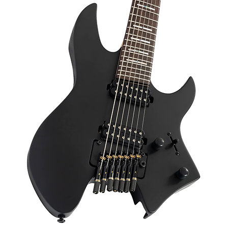 X6 Headless 7 cordes Black Satin + housse Larry Carlton