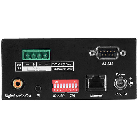 500755 AMP RX - Récepteur Audio sur IP MuxLab