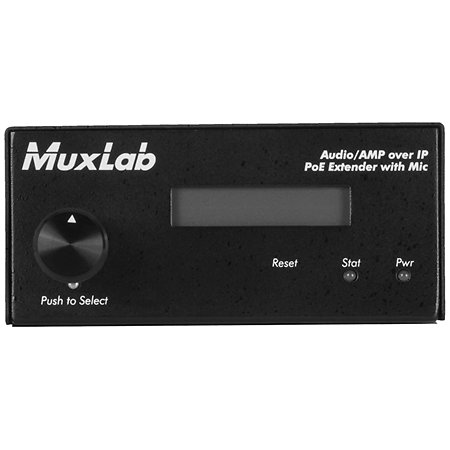 500755 AMP TX - Émetteur Audio amplifié sur IP MuxLab