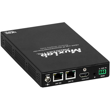 500768 RX - Récepteur HDMI 4K/60 PoE RS232 MuxLab
