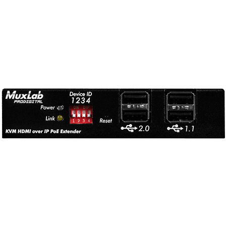 MuxLab 500772 RX - Récepteur HDMI KVM sur IP