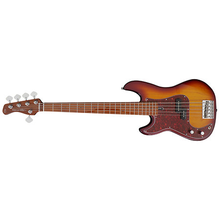 Marcus Miller P5 Alder 5 Cordes LH Tobacco Sunburst
