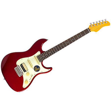 Larry Carlton S7 HSS New Gen Candy Apple Red
