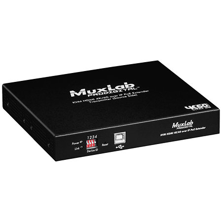 MuxLab 500800 TX - Émetteur KVM sur IP 4K/60
