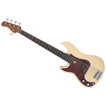 Marcus Miller P5R Alder 5 Cordes LH Vintage White