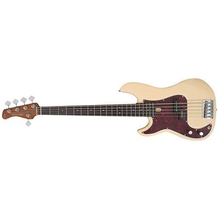 Marcus Miller P5R Alder 5 Cordes LH Vintage White