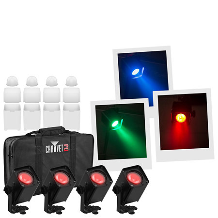 Chauvet DJ Pack Freedom H1 IP ILS X4 + Accessoires