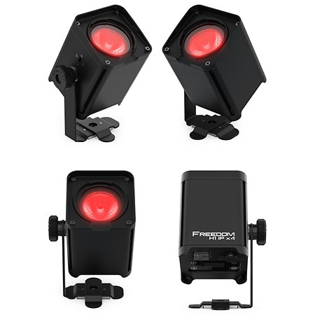 Pack Freedom H1 IP ILS X4 + Accessoires Chauvet DJ