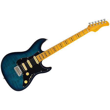 Larry Carlton S7 FM New Gen Transparent Blue Satin