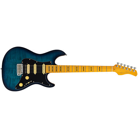 Larry Carlton S7 FM New Gen Transparent Blue Satin