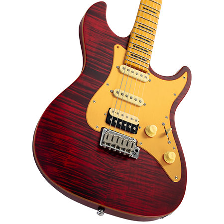 Larry Carlton S7 FM New Gen See Through Red Satin