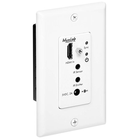 500451 WP DEC TX - Émetteur Mural HDMI/HDBT/UHD-4K MuxLab