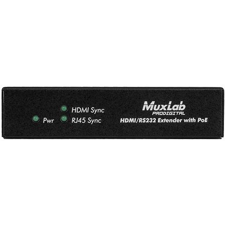 MuxLab 500454 POE RX - Récepteur HDMI/RS232/HDBaseT 4K POE
