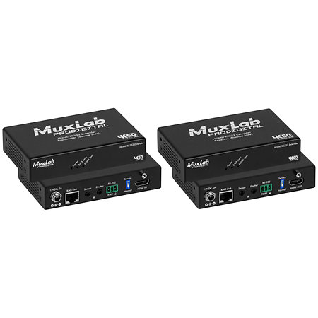 MuxLab 500459 100 - Kits d'extension RS232 HDBT 4K/60 100m