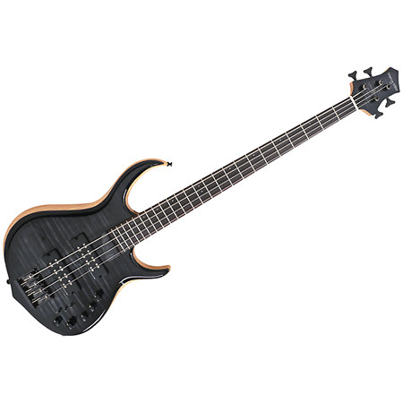 Marcus Miller M7 Swamp Ash-4 Transparent Black