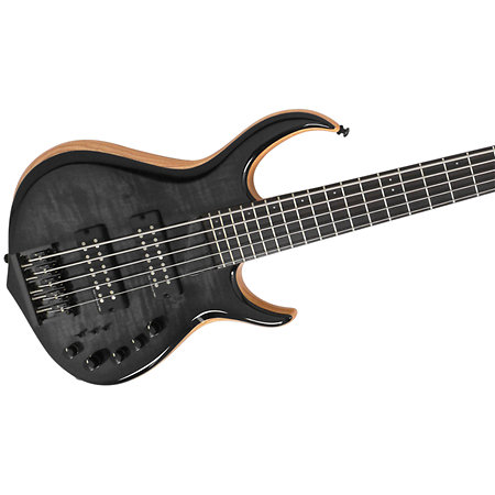 M7 Swamp Ash-5 Transparent Black Marcus Miller