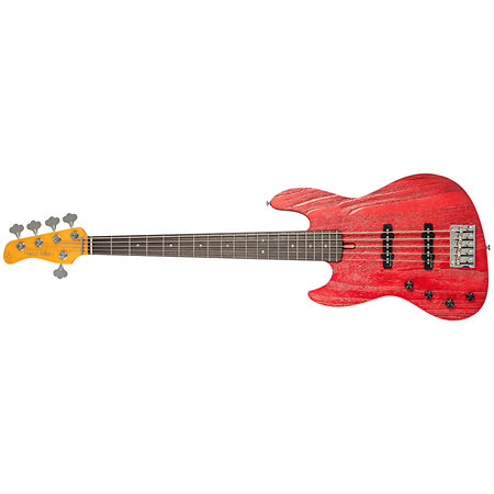 Marcus Miller P6 4 Cordes LH Candy Apple Red