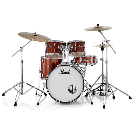 Pearl RSS525SBCC-749 Roadshow+ rock 5 fûts 22'' Burnt Orange Sparkle + B-50 + 3 cymbales Sabian