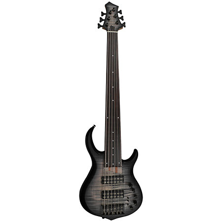 M7 Alder-6 Fretless Transparent Black Marcus Miller