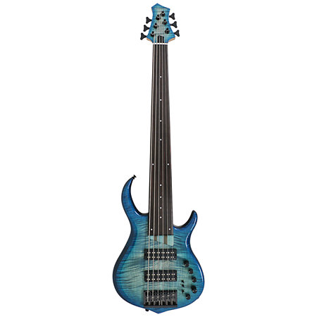 M7 Alder-6 Fretless Transparent Blue Marcus Miller