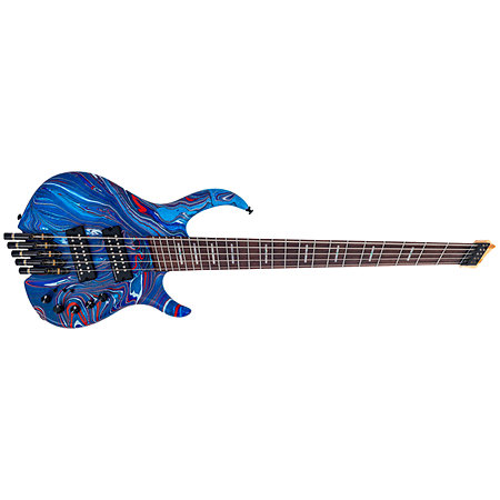 Marcus Miller M6 Headless 5 cordes Blue Swirl