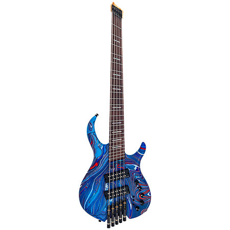 M6 Headless 5 cordes Blue Swirl Marcus Miller