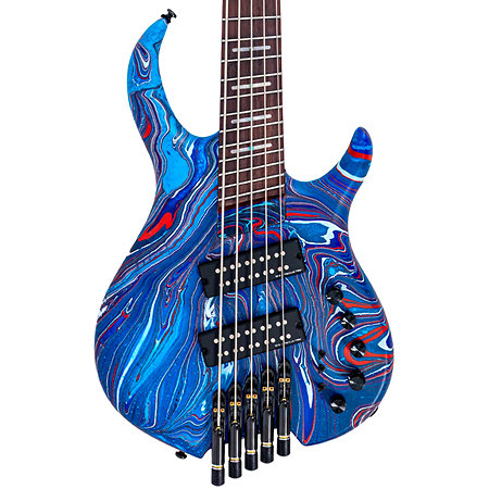 M6 Headless 5 cordes Blue Swirl Marcus Miller