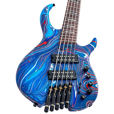 M6 Headless 5 cordes Blue Swirl Marcus Miller