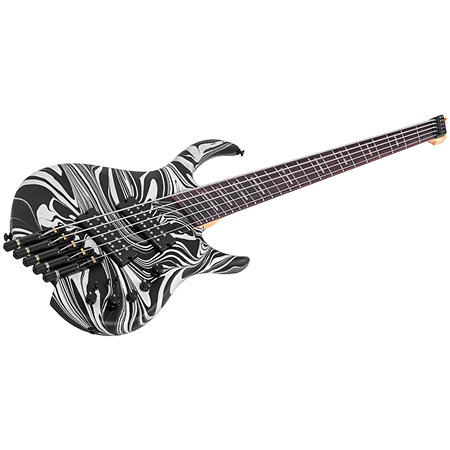 M6 Headless 5 cordes Black Swirl Marcus Miller