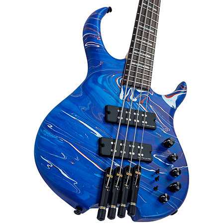 M6 Headless 4 cordes Blue Swirl Marcus Miller