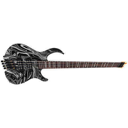 Marcus Miller M6 Headless 4 cordes Black Swirl