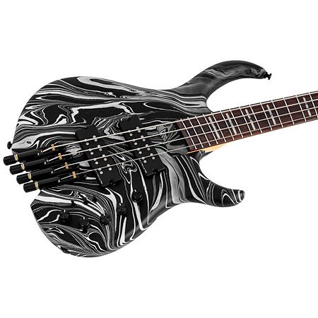 M6 Headless 4 cordes Black Swirl Marcus Miller