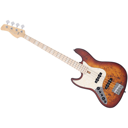 Marcus Miller V7 Ash Reissue 4 Cordes LH Tobacco Sunburst Satin