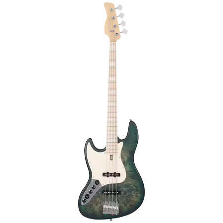 V7 Ash Reissue 4 Cordes LH Transparent Green Satin Marcus Miller