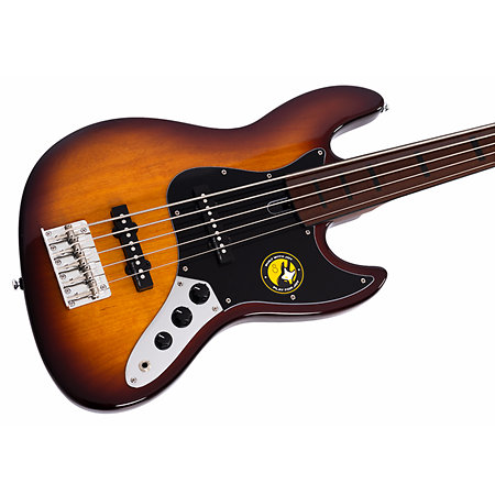 V5 Alder-5 Fretless Tobacco Sunburst Marcus Miller