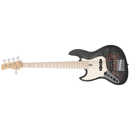 Marcus Miller V7 Ash Reissue 5 Cordes LH Transparent Black Satin
