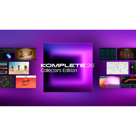 Komplete 26 Collector's Edition Update for CE 13 and older (licence) Native Instruments