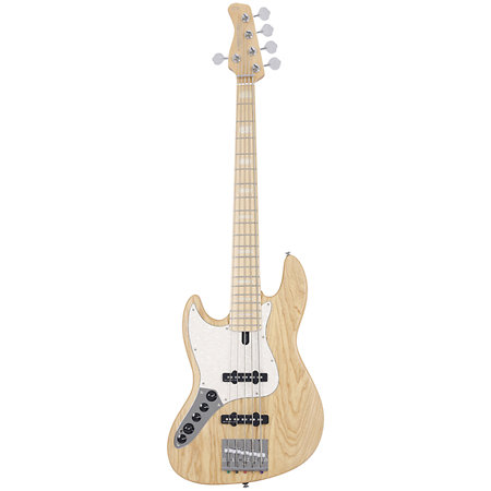 V7 Ash Reissue 5 Cordes LH Natural Satin Marcus Miller
