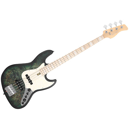 Marcus Miller V7 Ash Reissue 4 Cordes Transparent Green Satin
