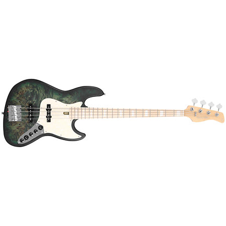 Marcus Miller V7 Ash Reissue 4 Cordes Transparent Green Satin