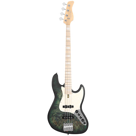 V7 Ash Reissue 4 Cordes Transparent Green Satin Marcus Miller