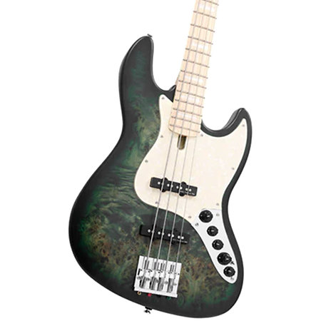 V7 Ash Reissue 4 Cordes Transparent Green Satin Marcus Miller