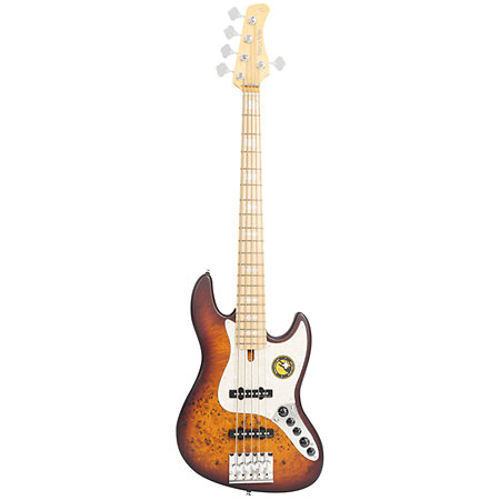 V7 Ash Reissue 5 Cordes Tobacco Sunburst Satin Marcus Miller