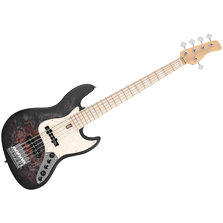 Marcus Miller V7 Ash Reissue 5 Cordes Transparent Black Satin
