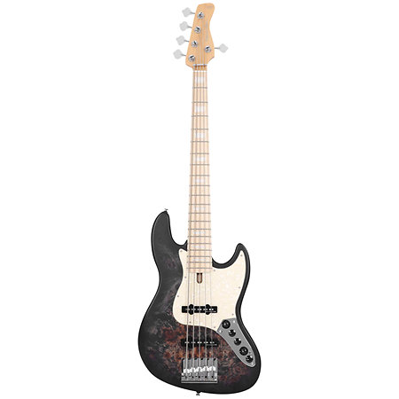 V7 Ash Reissue 5 Cordes Transparent Black Satin Marcus Miller
