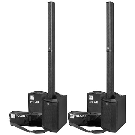 HK Audio Polar 8 MK2 Black (la paire)
