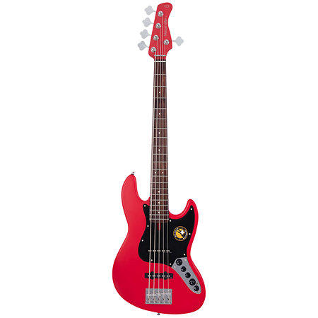 V3 2nd Generation 5 Cordes Red Satin Marcus Miller
